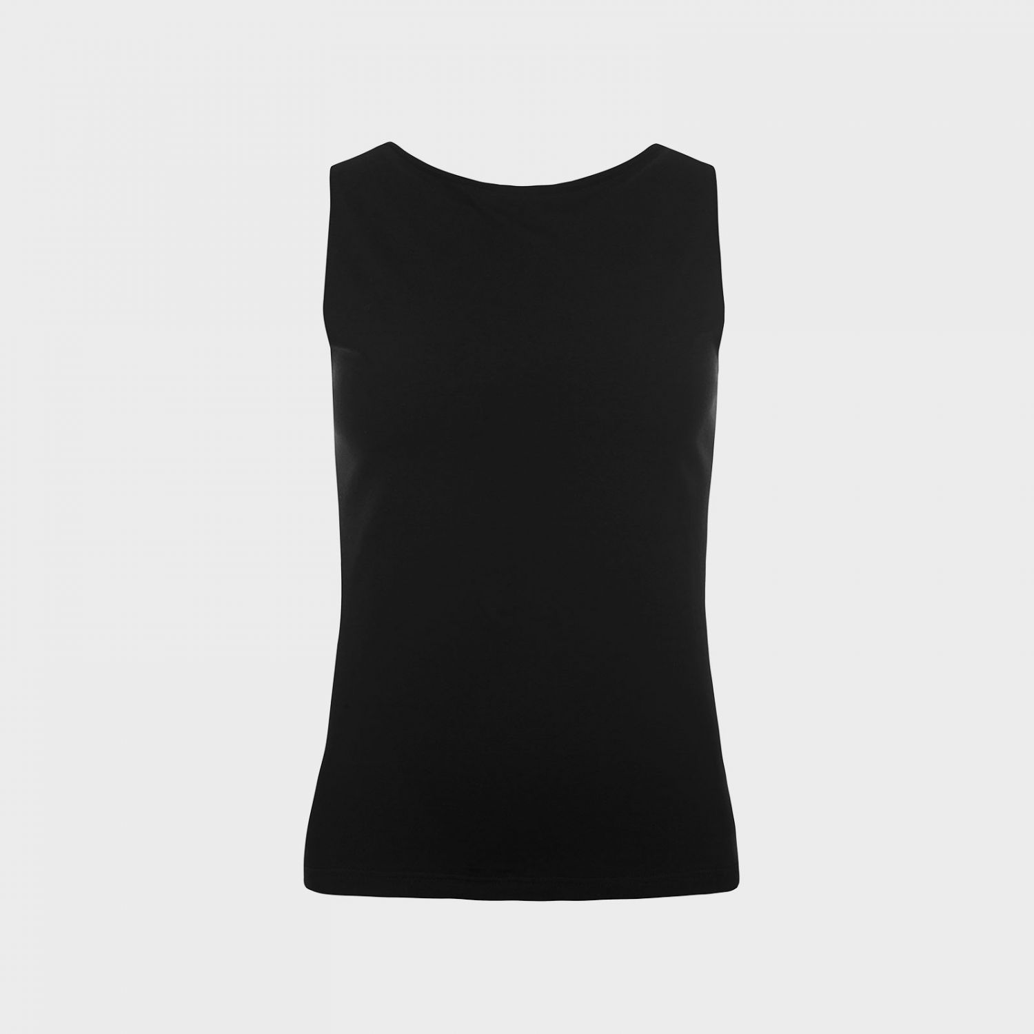 Top ohne Kragen Schwarz AV Concept Store Top ohne Kragen Schwarz AV Concept Store